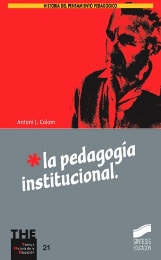 Portada del título la pedagogía institucional