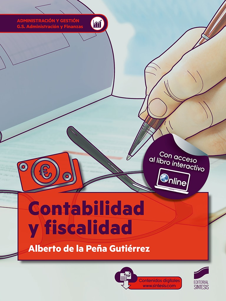 Portada del título contabilidad y fiscalidad