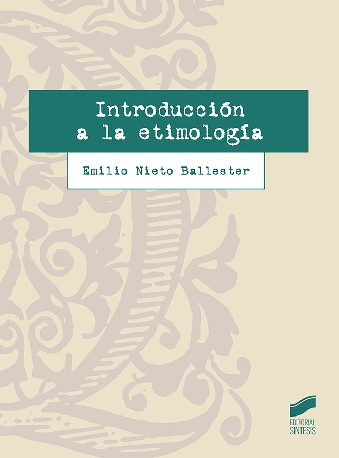 Portada del título introducción a la etimología