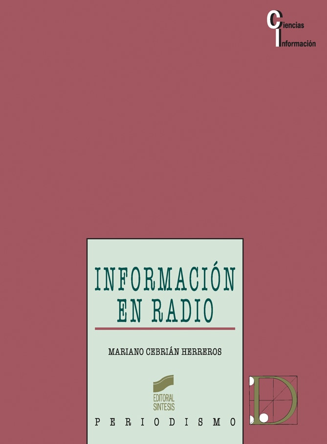 Portada del título información en radio