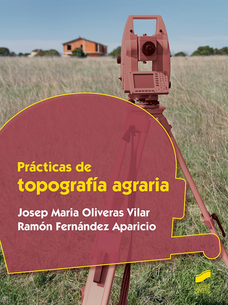 Portada del título prácticas de topografía agraria