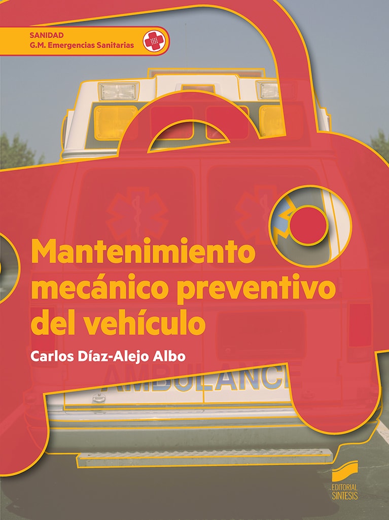 Portada del título mantenimiento mecánico preventivo del vehículo