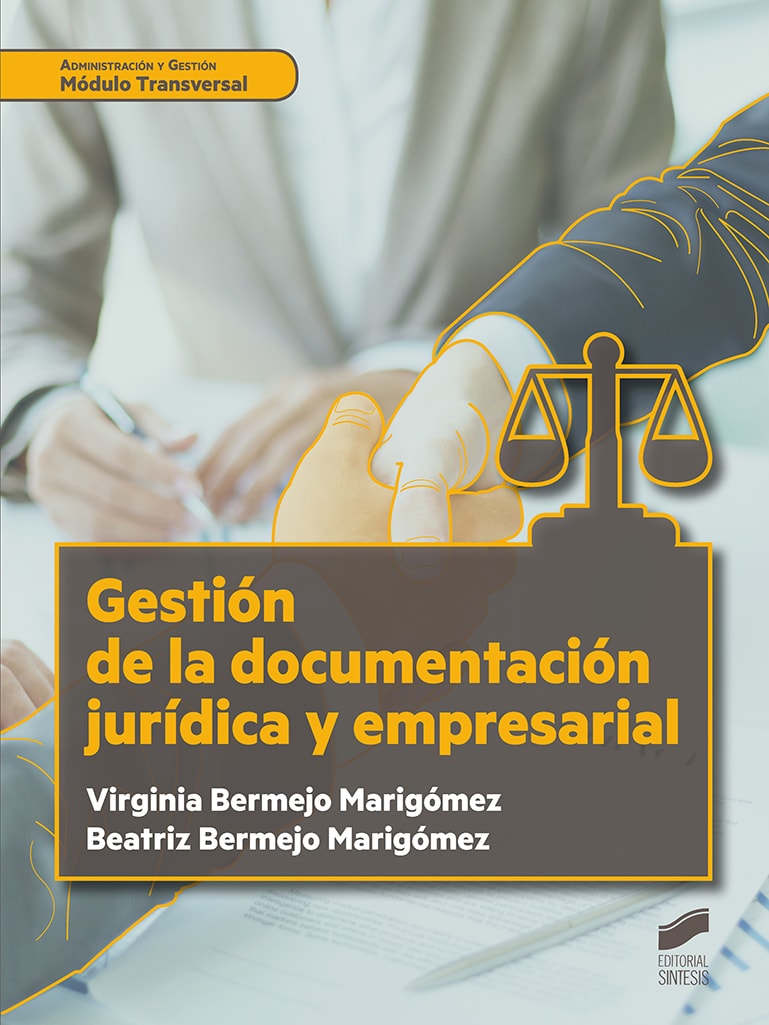 Portada del título gestión de la documentación jurídica y empresarial