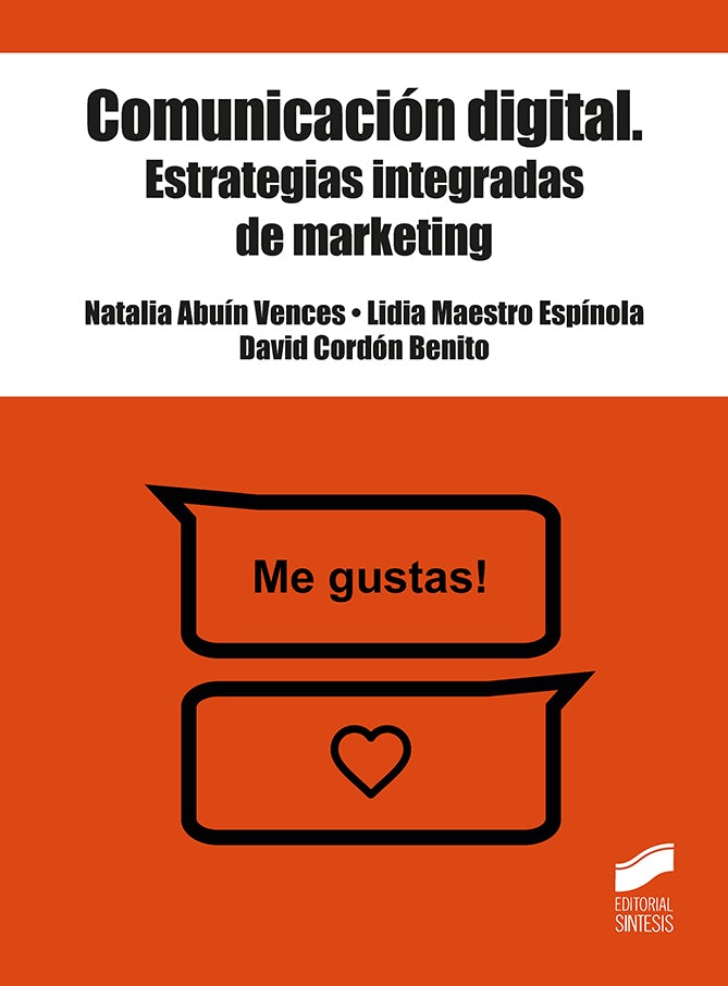 Portada del título comunicación digital. estrategias integradas de marketing