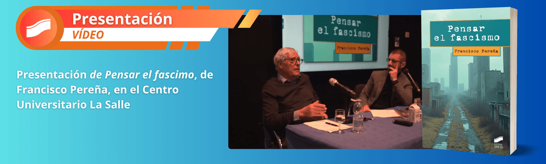 presentación del libro "pensar el fascismo", en el centro universitario la salle