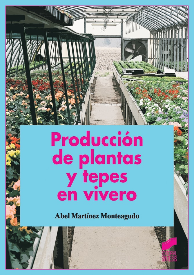 Portada del título producción de plantas y tepes en vivero