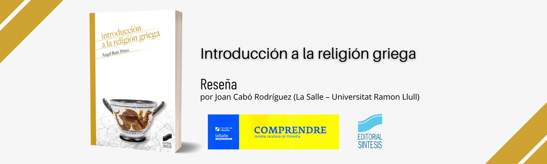 reseña de introducción a la religión griega en comprendre
