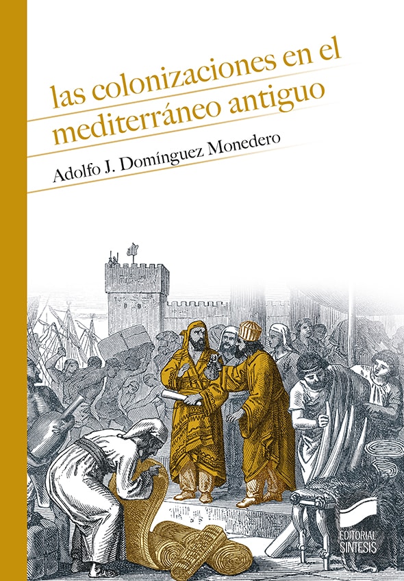 Portada del título las colonizaciones en el mediterráneo antiguo