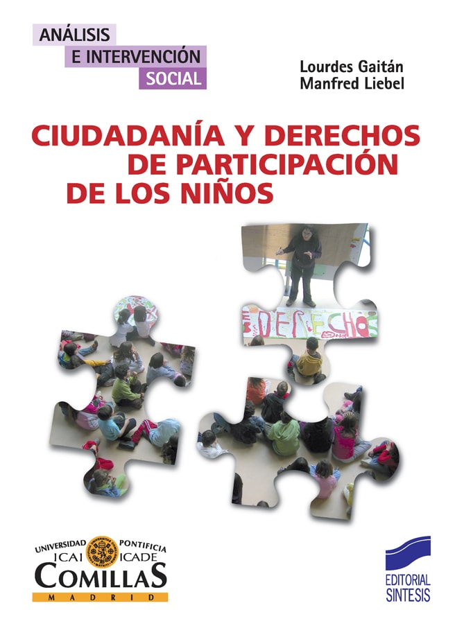 Portada del título ciudadanía y derechos de participación de los niños