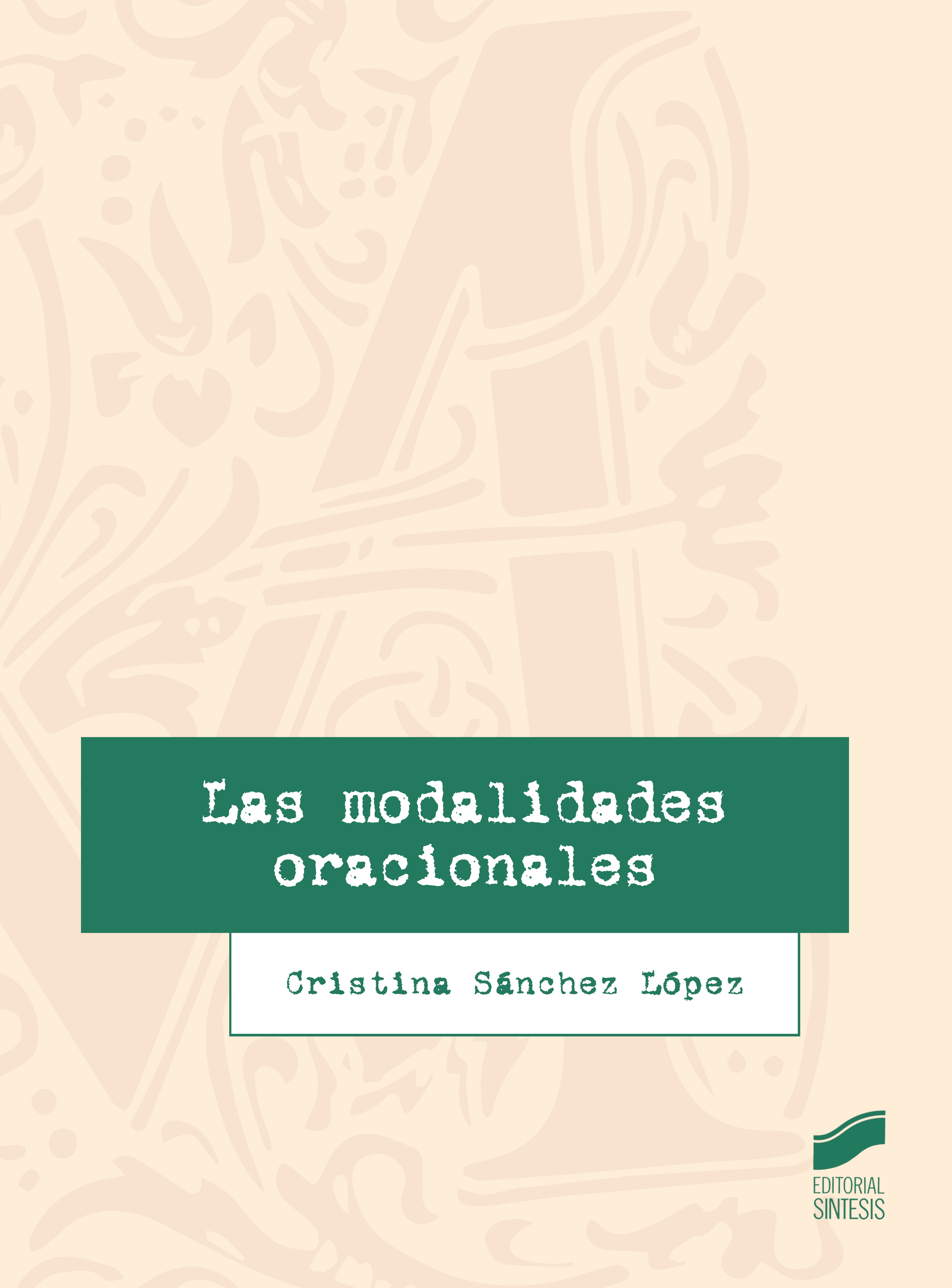 Portada del título las modalidades oracionales