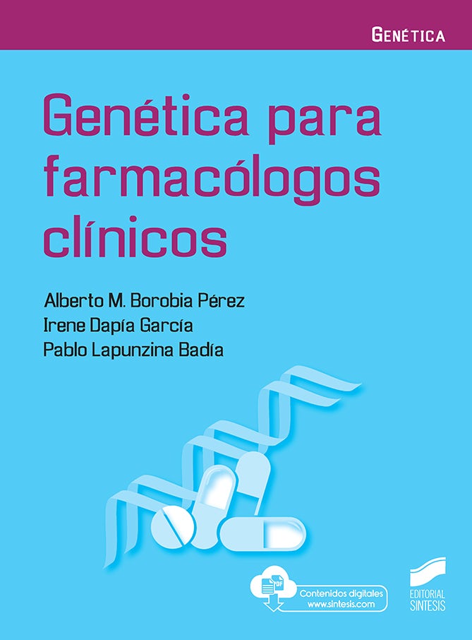 Portada del título genética para farmacólogos clínicos