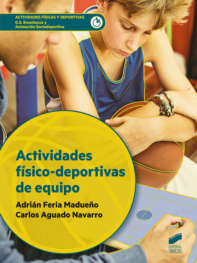 Portada del título actividades físico-deportivas de equipo