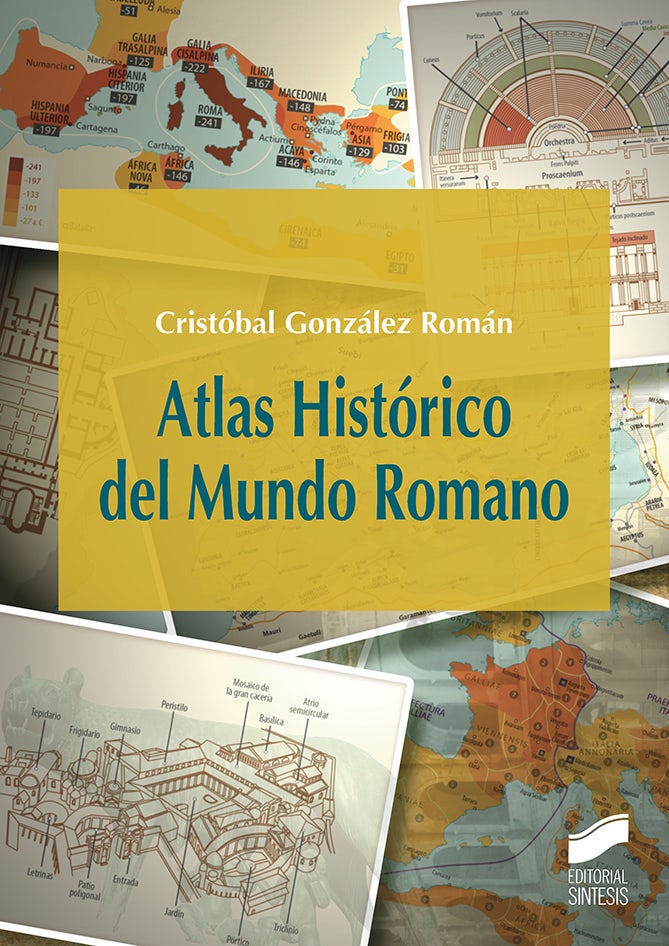Portada del título atlas histórico del mundo romano