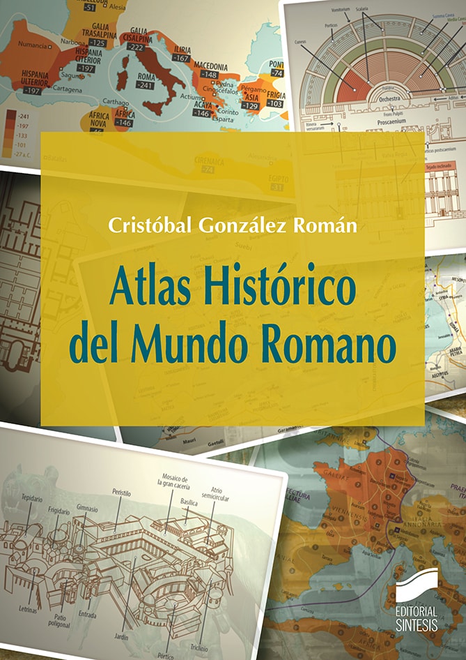 Portada del título atlas histórico del mundo romano