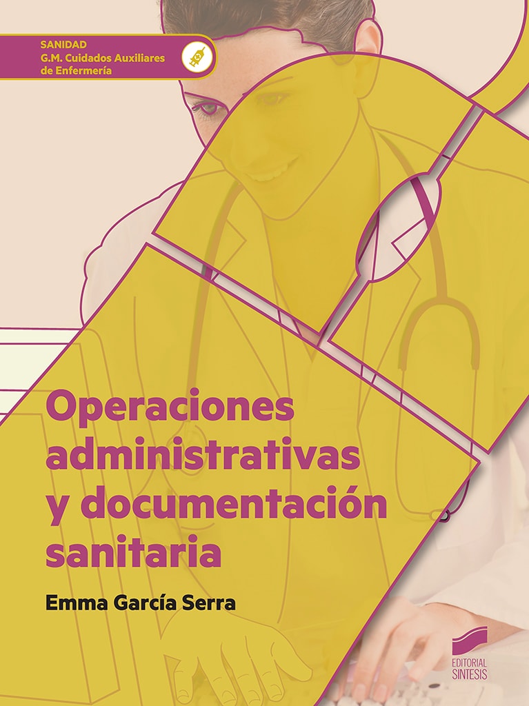 Portada del título operaciones administrativas y documentación sanitaria