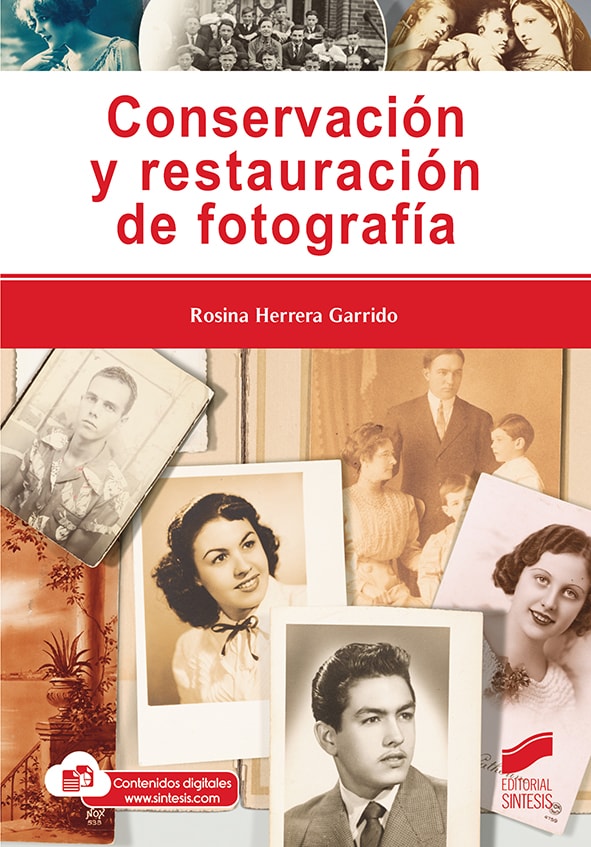 Portada del título conservación y restauración de fotografía