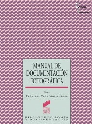 Portada del título manual de documentación fotográfica