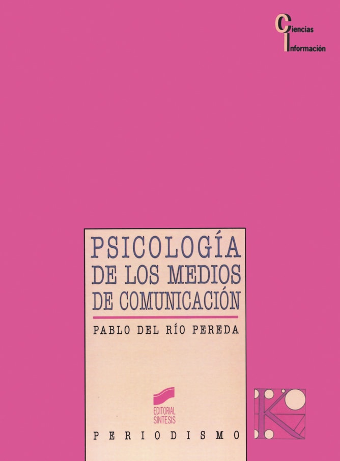 Portada del título psicología de los medios de comunicación