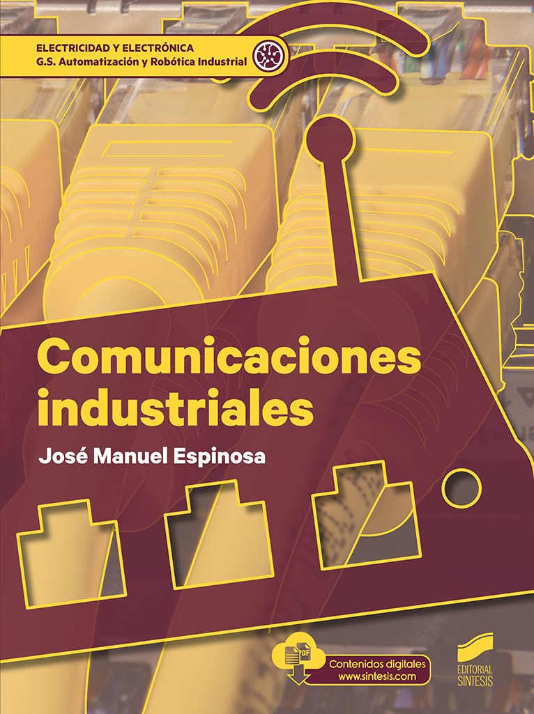 Portada del título comunicaciones industriales