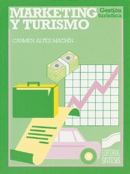 Portada del título marketing y turismo