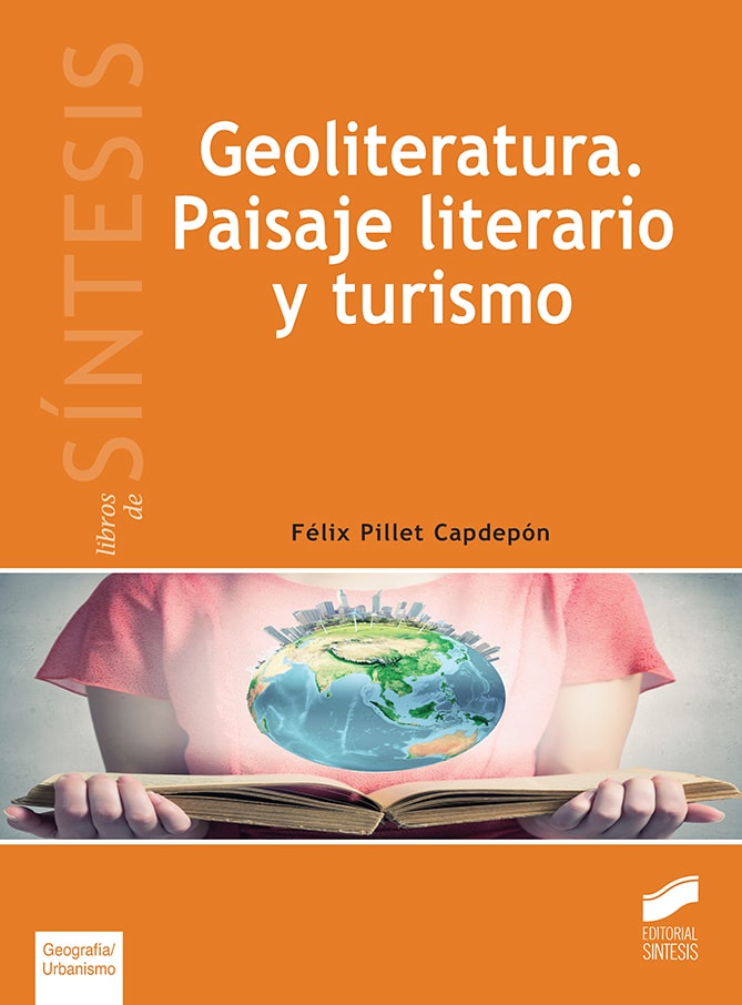 Portada del título geoliteratura. paisaje literario y turismo