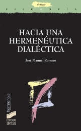Portada del título hacia una hermenéutica dialéctica