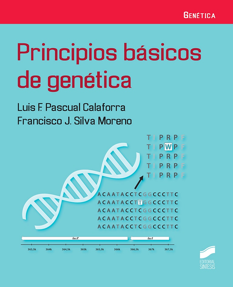 Portada del título principios básicos de genética