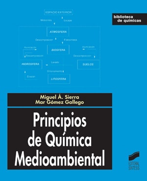 Portada del título principios de química medioambiental