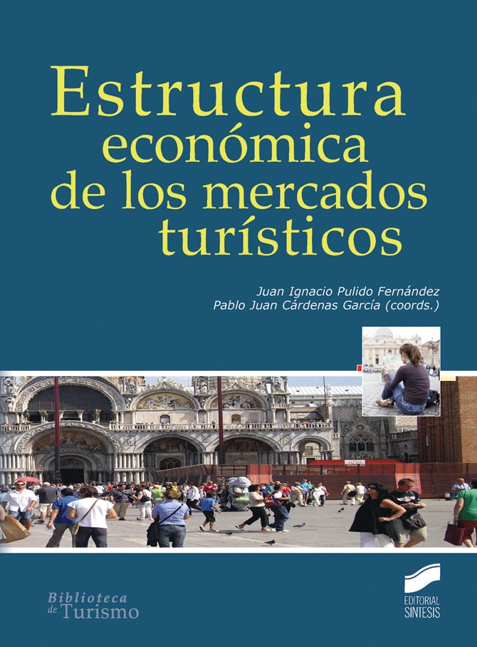 Portada del título estructura económica de los mercados turísticos