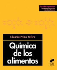 Portada del título química de los alimentos
