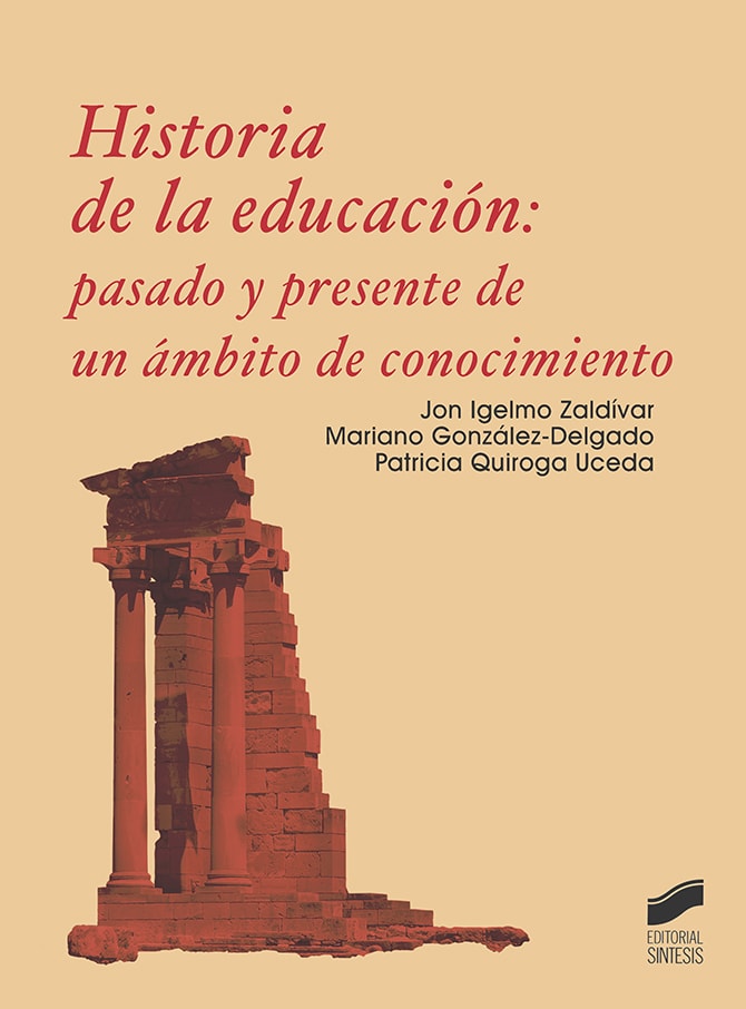 Portada del título historia de la educación: pasado y presente de un ámbito de conocimiento