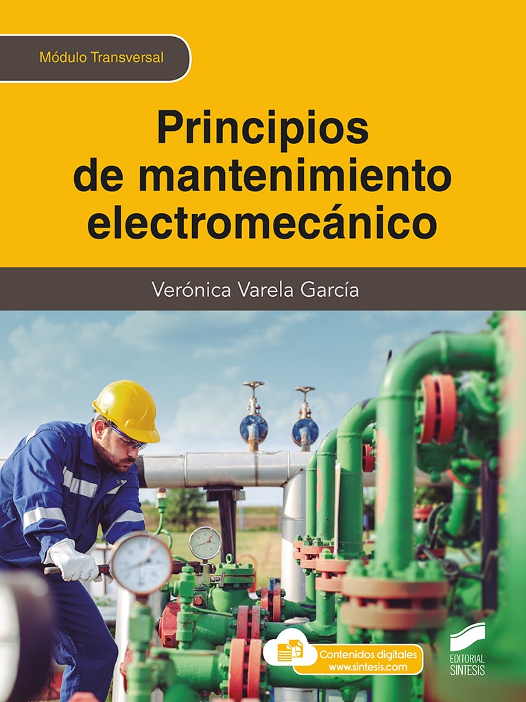 Portada del título principios de mantenimiento electromecánico