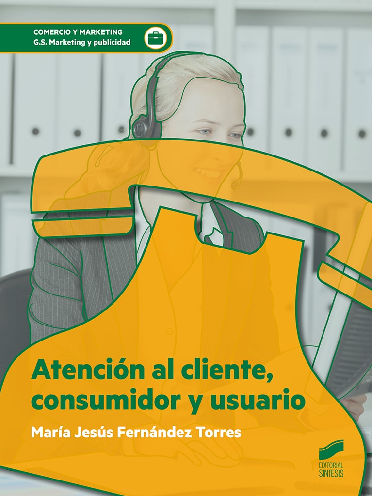 Portada del título atención al cliente, consumidor y usuario