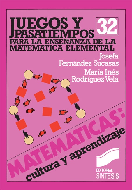 Portada del título juegos y pasatiempos para la enseñanza de la matemática