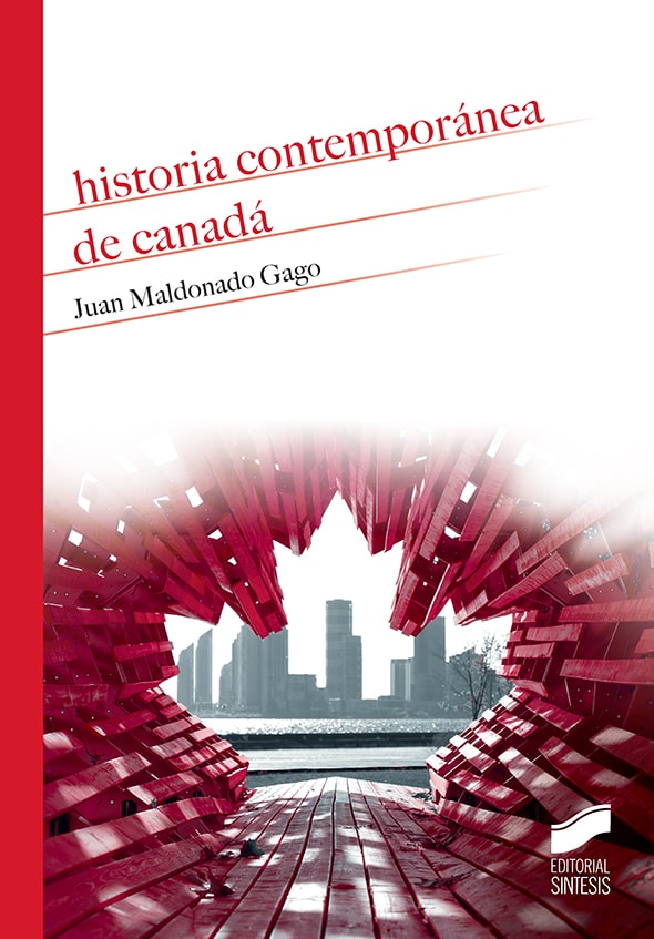 Portada del título historia contemporánea de canadá