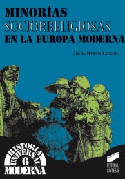 Portada del título minorías socio-religiosas en la europa moderna