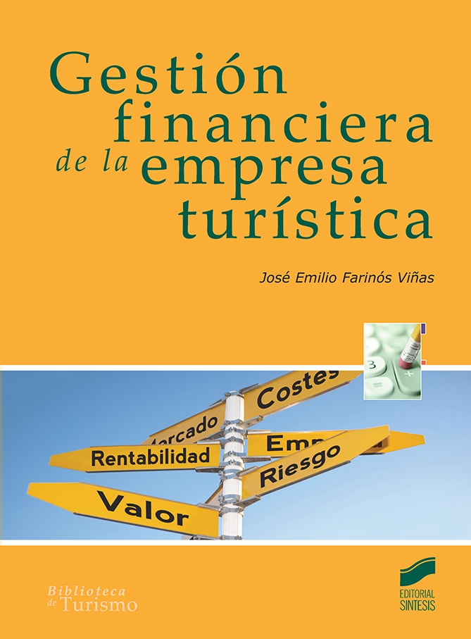 Portada del título gestión financiera de la empresa turística