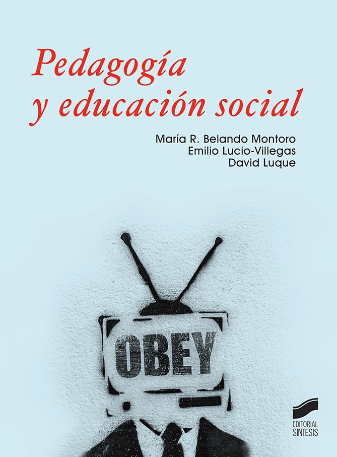 Portada del título pedagogía y educación social