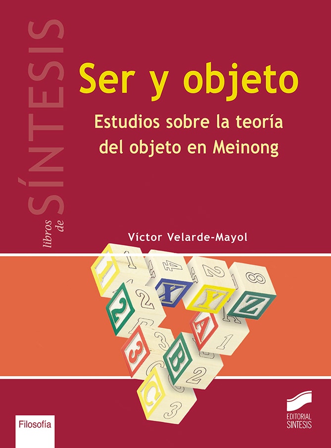 Portada del título ser y objeto
