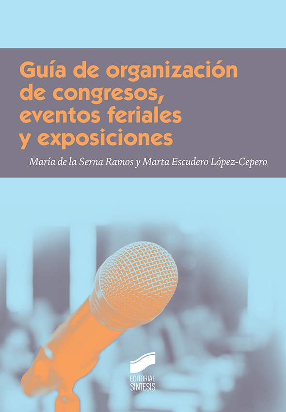 Portada del título guía de organización de congresos, eventos feriales y exposiciones