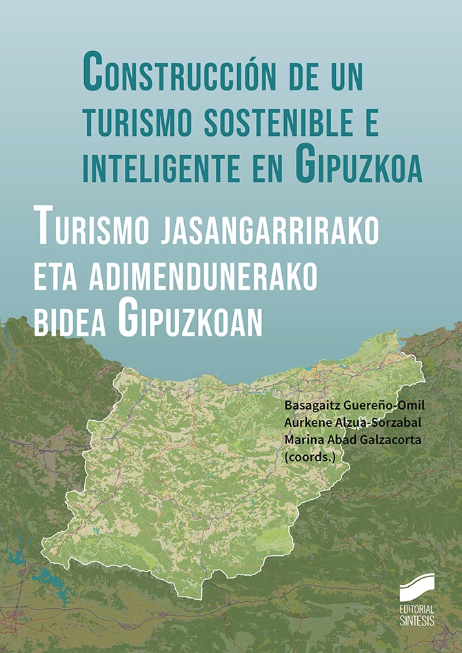Portada del título construcción de un turismo sostenible e inteligente en gipuzkoa