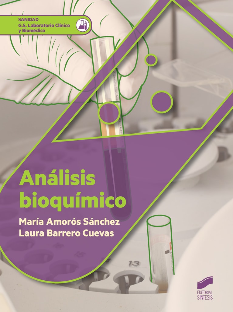 Portada del título análisis bioquímico