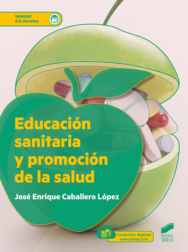 Portada del título educación sanitaria y promoción de la salud