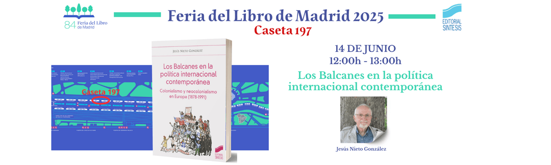 los balcanes en la política internacional contemporánea en la feria del libro de madrid