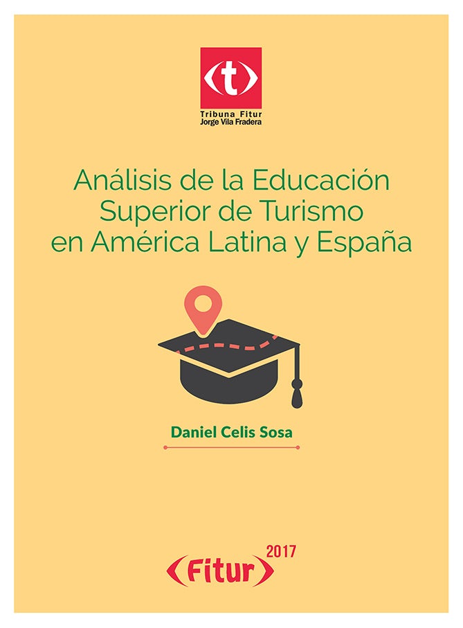 Portada del título análisis de la educación superior de turismo en américa latina y españa
