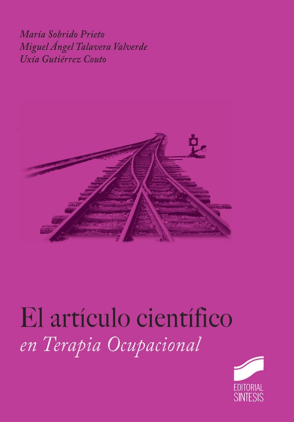 Portada del título el artículo científico en terapia ocupacional