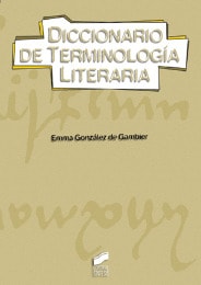 Portada del título diccionario de terminología literaria