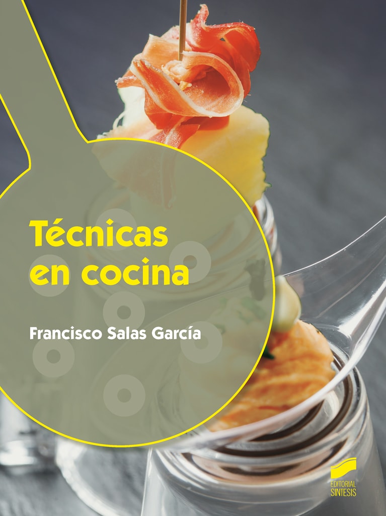 Portada del título técnicas en cocina