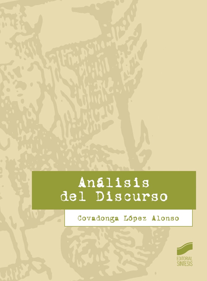 Portada del título análisis del discurso