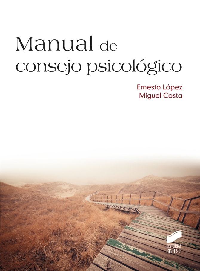 Portada del título manual de consejo psicológico